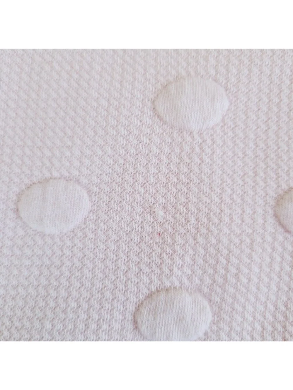 H&M Sweater Dress Girls Pink Textured Polka Dot Long Sleeve Size 2-3Y
